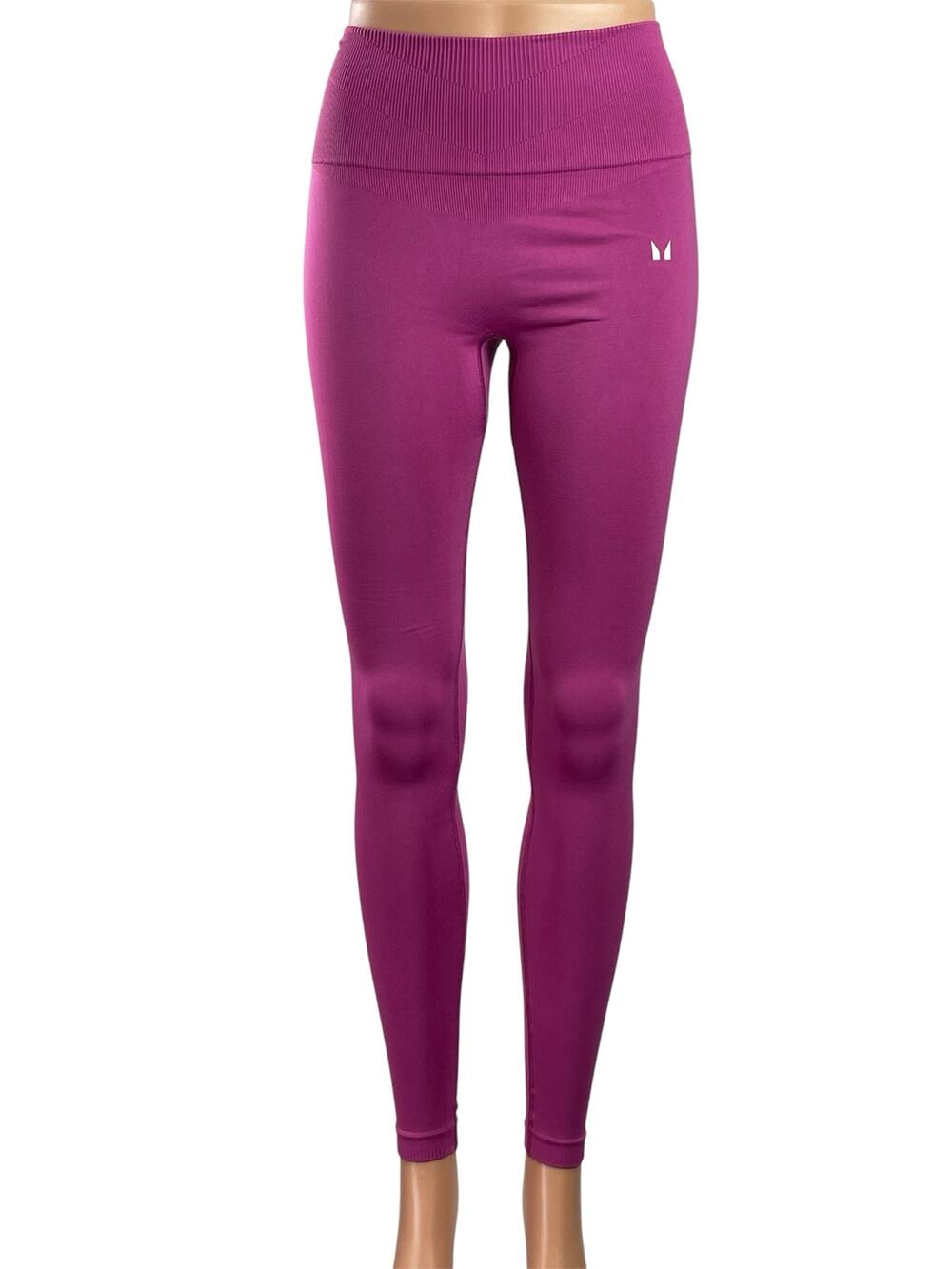 MyProtein Women's Violet Pink Seamless Scrunch Yoga Athletic Leggings Pants S